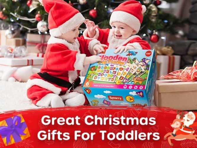 Educational Wooden Puzzles for 1-3 Olds