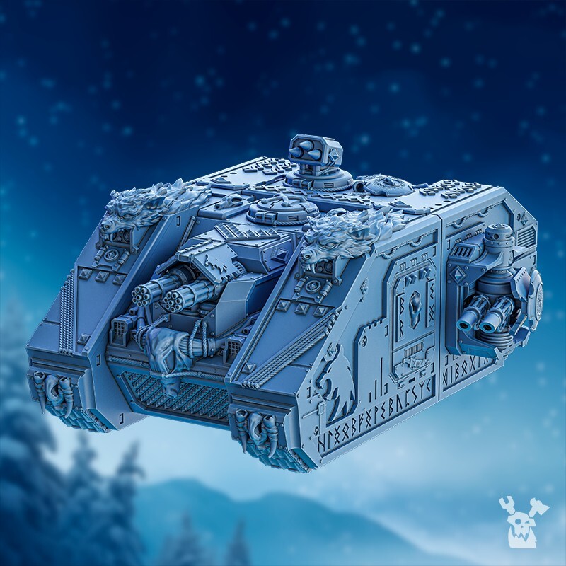 Stormbringers Voltor sci-fi proxy miniature for 28mm tabletop