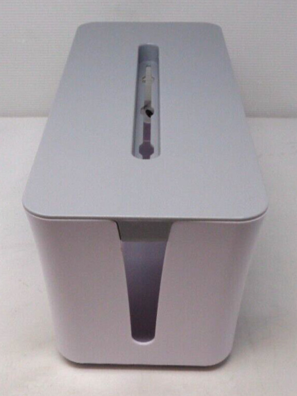 ZBRANDS Large White Cable Management Box 15.7" x 6.5" x 6.1"