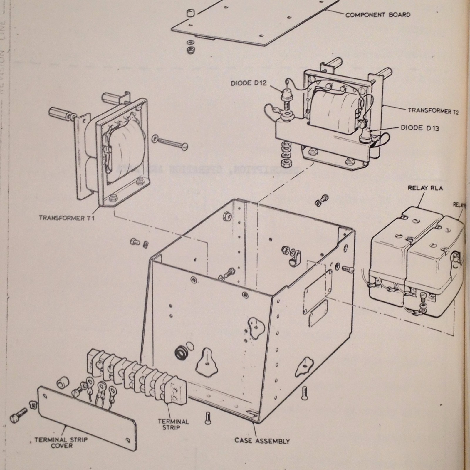 Plessey Tap Changing Transformer Controller 700-1-15820 Overhaul Manual