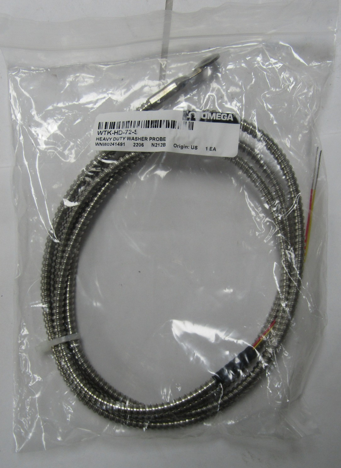 🙌 NEW OMEGA HEAVY DUTY WASHER PROBE WTK-HD-72-S