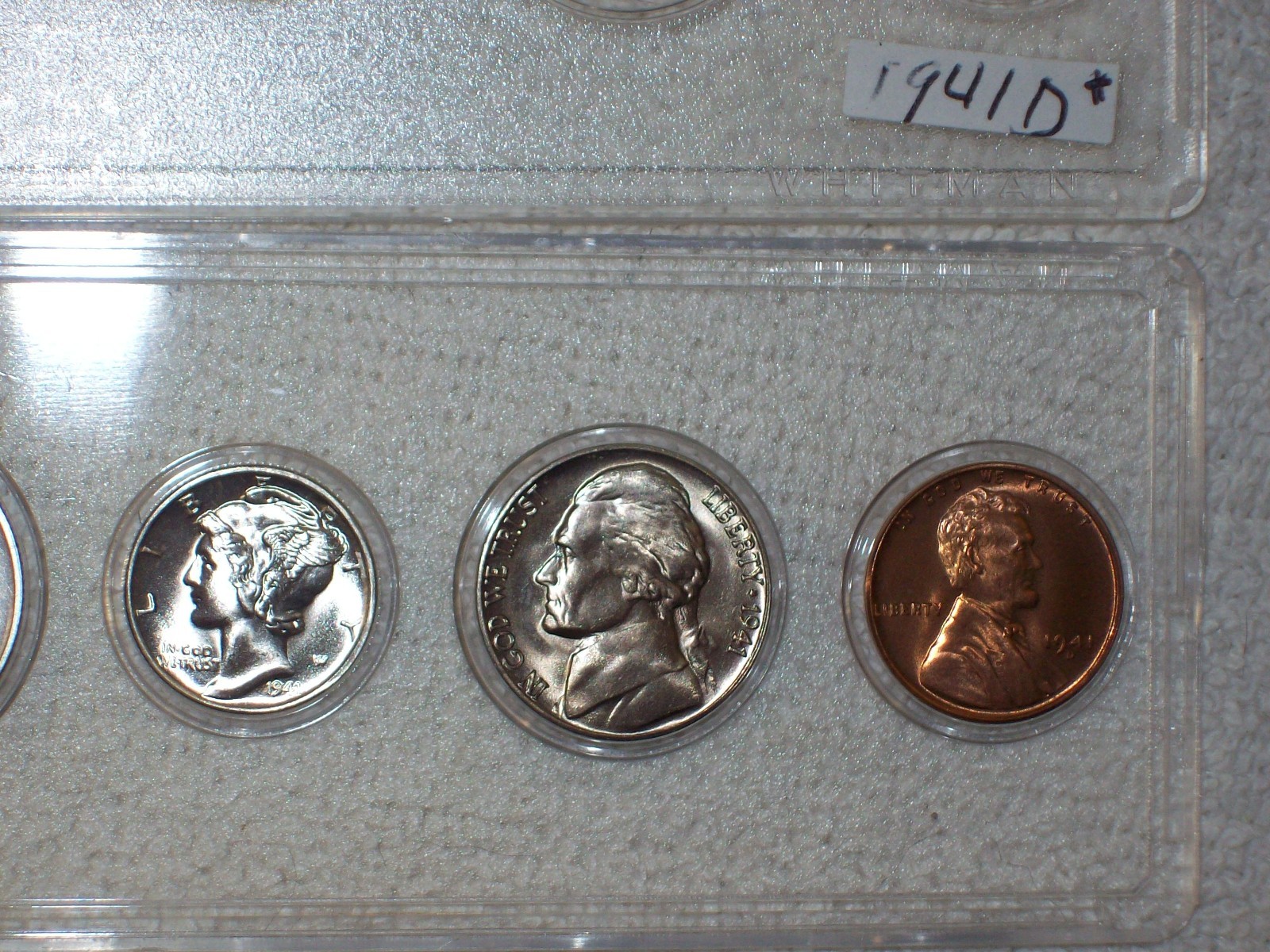 1941 MINT SET UNCIRCULATED DENVER MINT