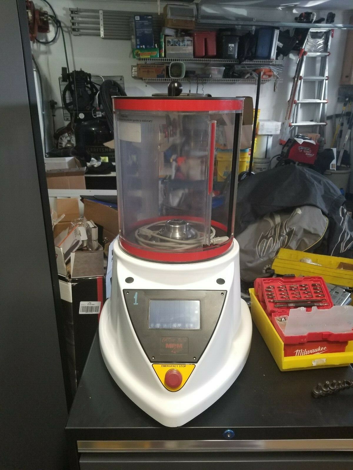 2001 MPM Micro Präzision Marx 3.BMT200-1-S50 Vertical Balancer | Base Unit