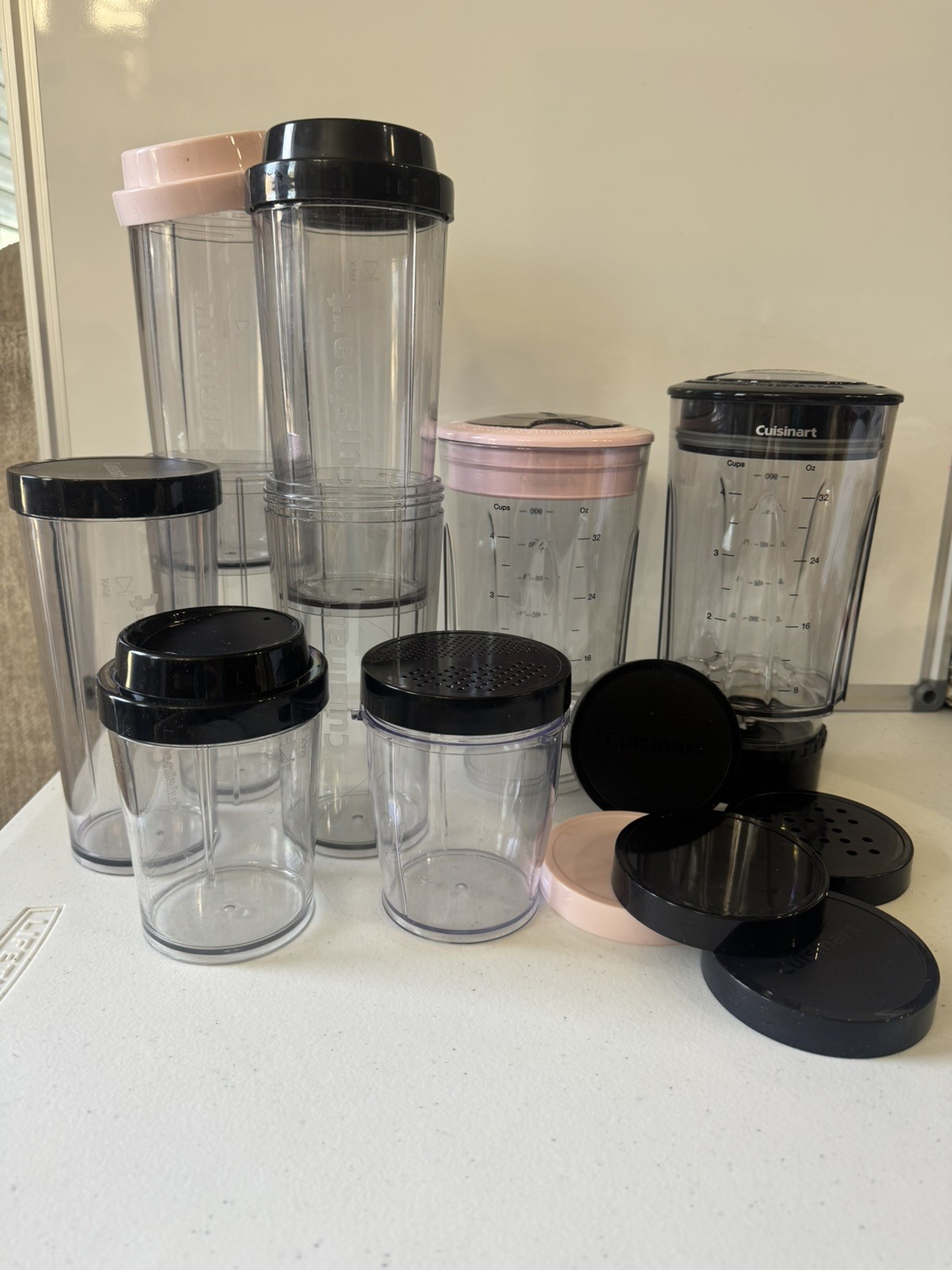 Cuisinart Blender Drink Ware Lids And Containers Great Condition