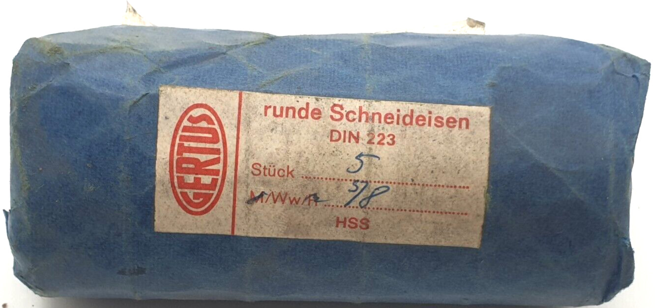 5/8 HSS Die *5pcs*