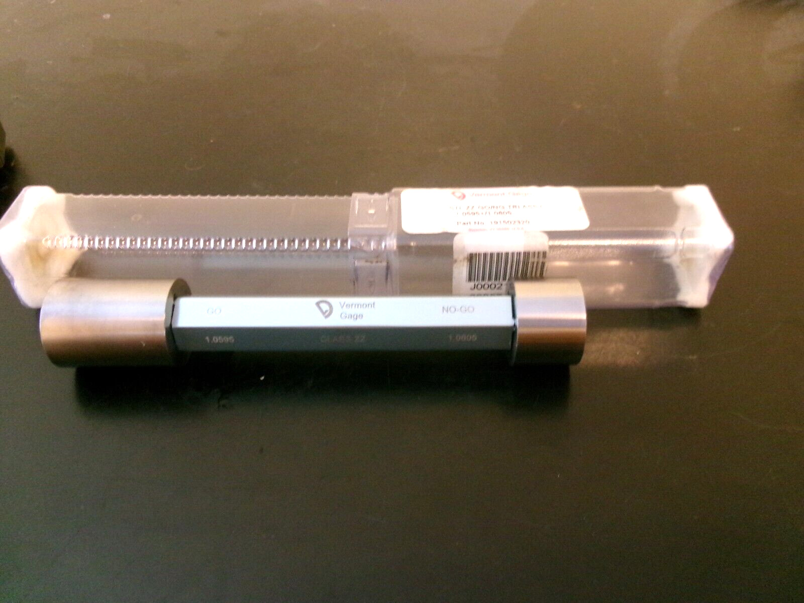 NEW Vermont Gage STL Class ZZ Go No Go Tri Assy 1.0595 1.0605 191502320