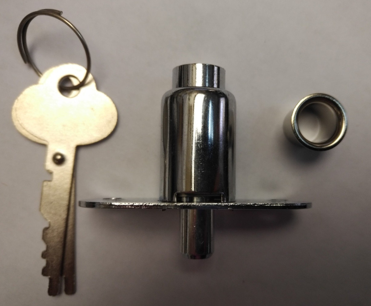Taco Push Lock TA2286CMP with 2 flat keys