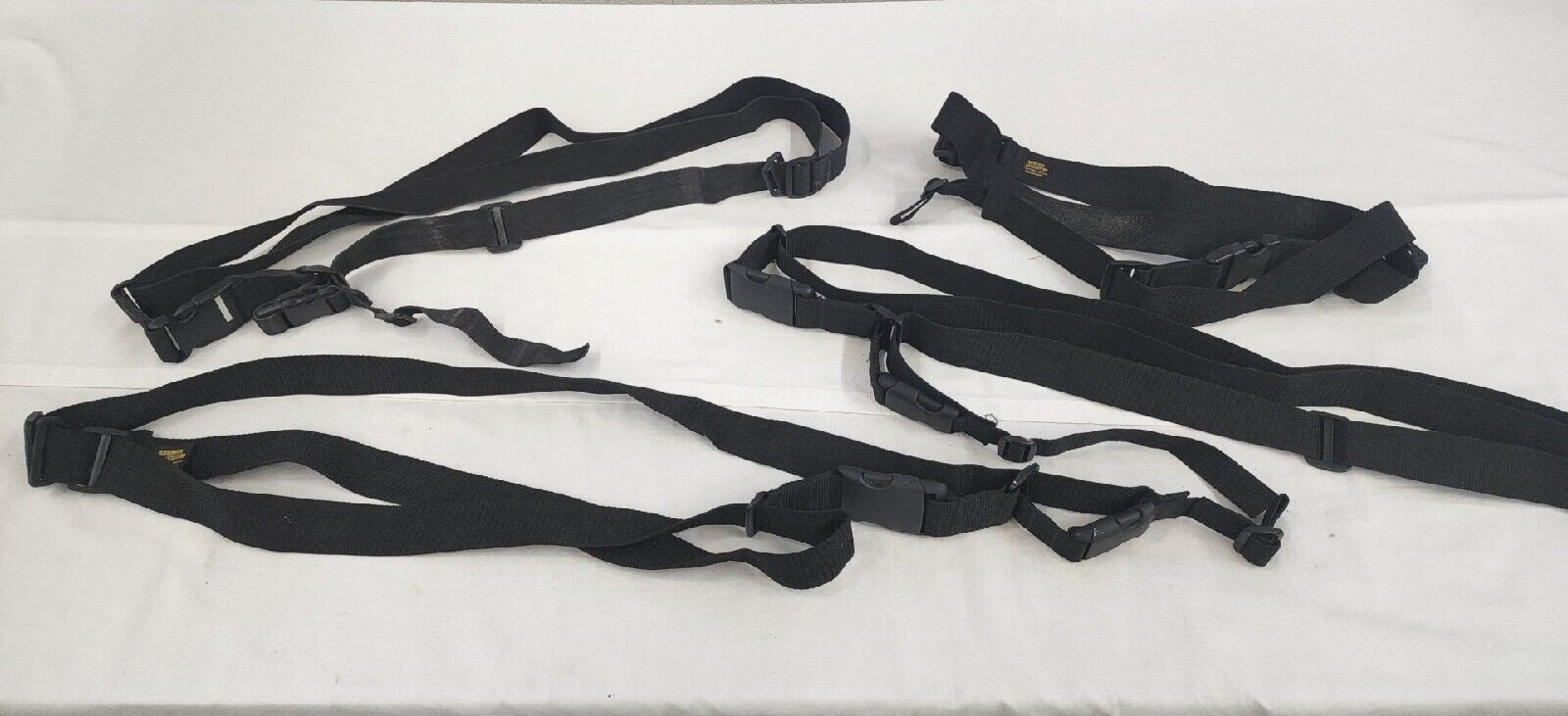 Mix Brand Rifle Sling 1.5" Wide Lot of 4 Black #CD926 Cag Sof Devgru Seal