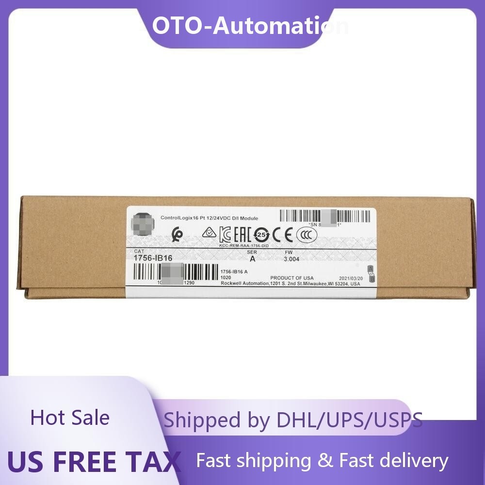 1756-IB16 New Factory Sealed ControlLogix Input Module US Free Tax