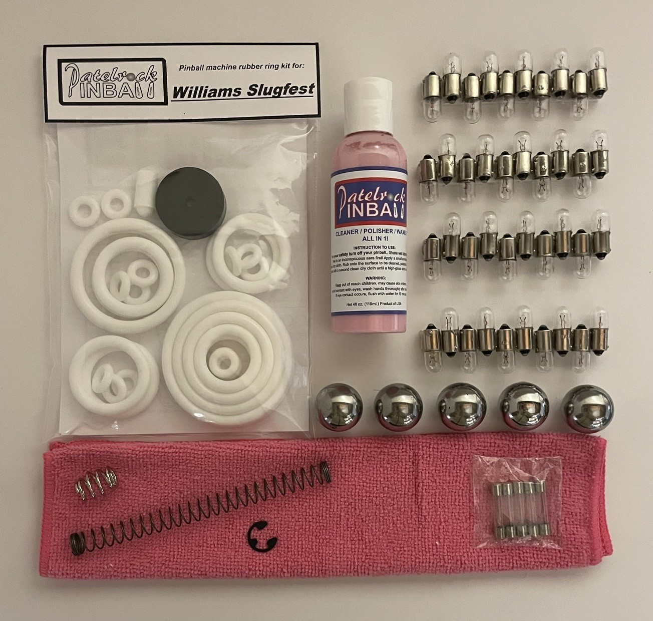 1952 Williams Slugfest Pinball Machine Maintenance Tune Up Kit
