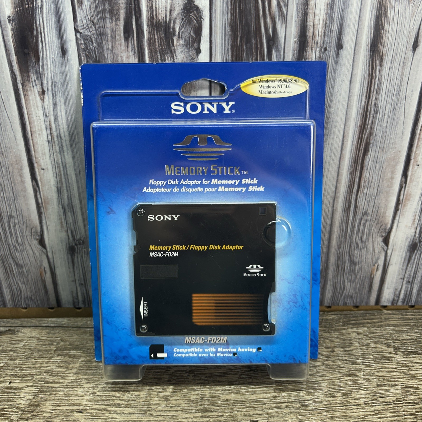 Sony MSACFD2M Floppy Disc Interface Adapter for Memory Stick (MSAC-FD2MA) Sealed