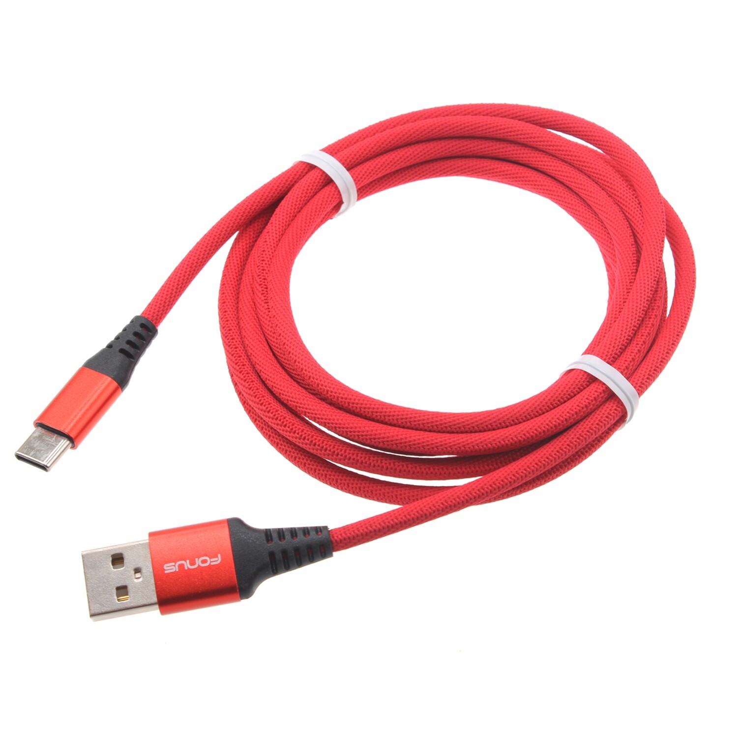 For OnePlus 9 10 Nord N10 N20 N200 Red 6ft USB-C Cable Type-C Charger Cord Power