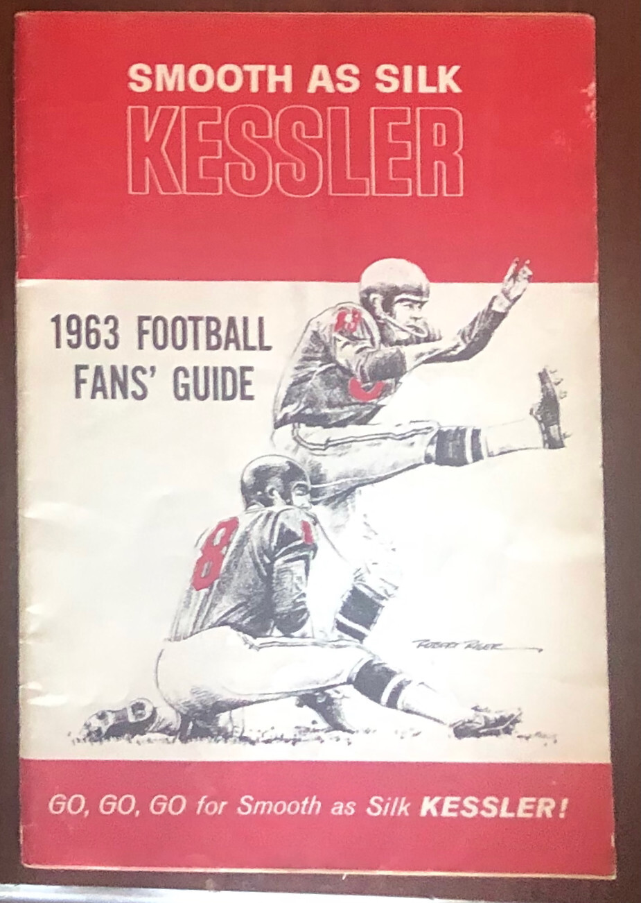 1963 Kessler Football Fans Guide