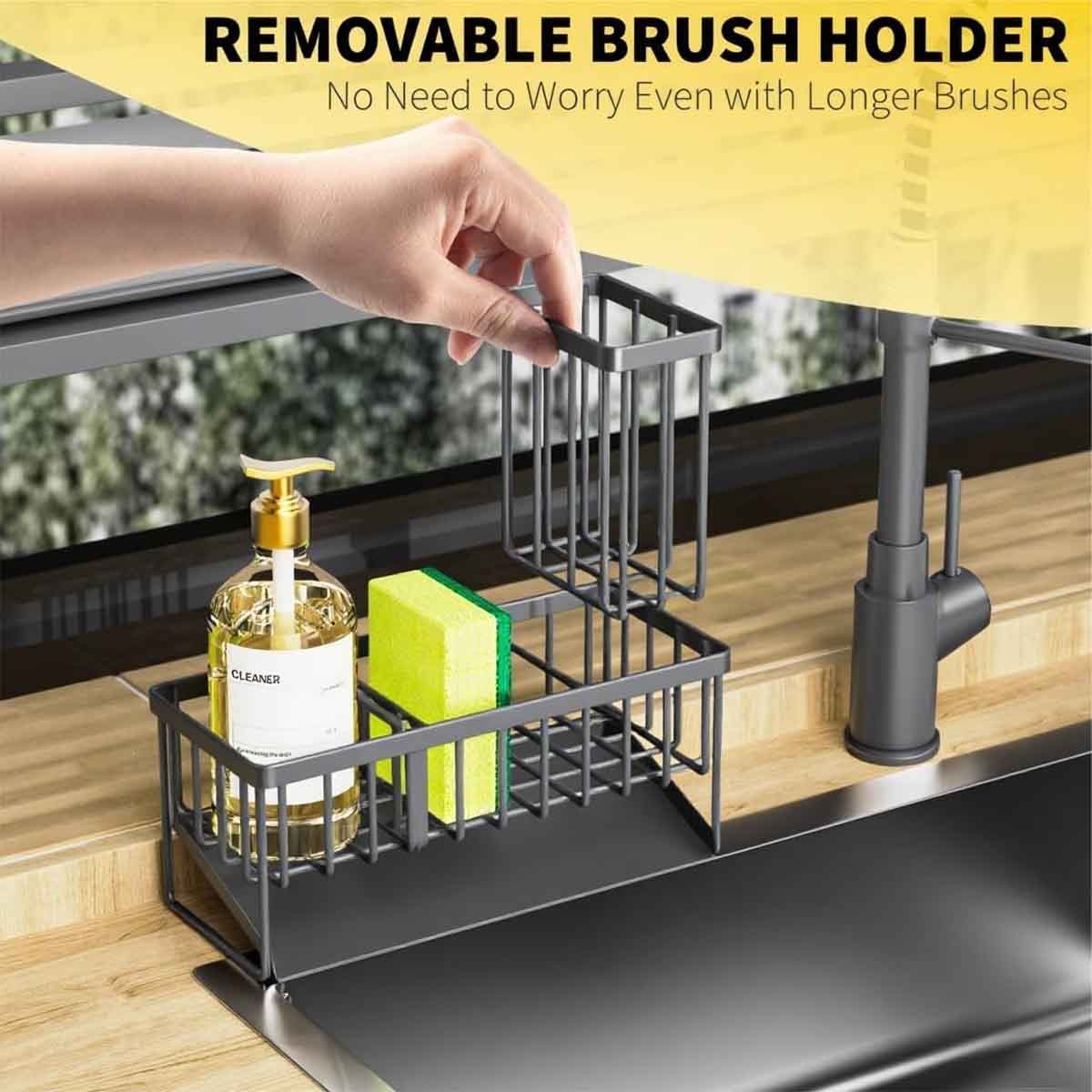 Makeup storage rack, space saving, classic style, stainless steel material