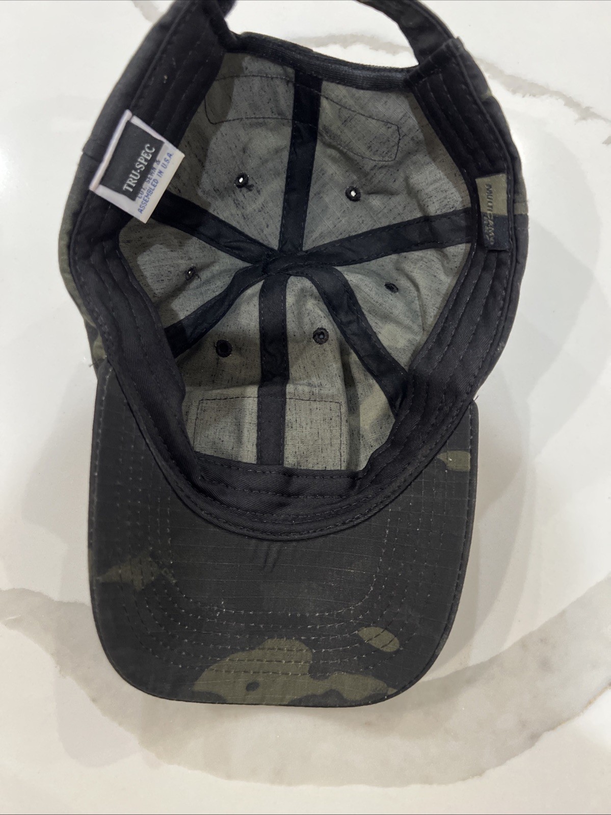 Tru-Spec Multicam Black Contractor Cap Adjustable