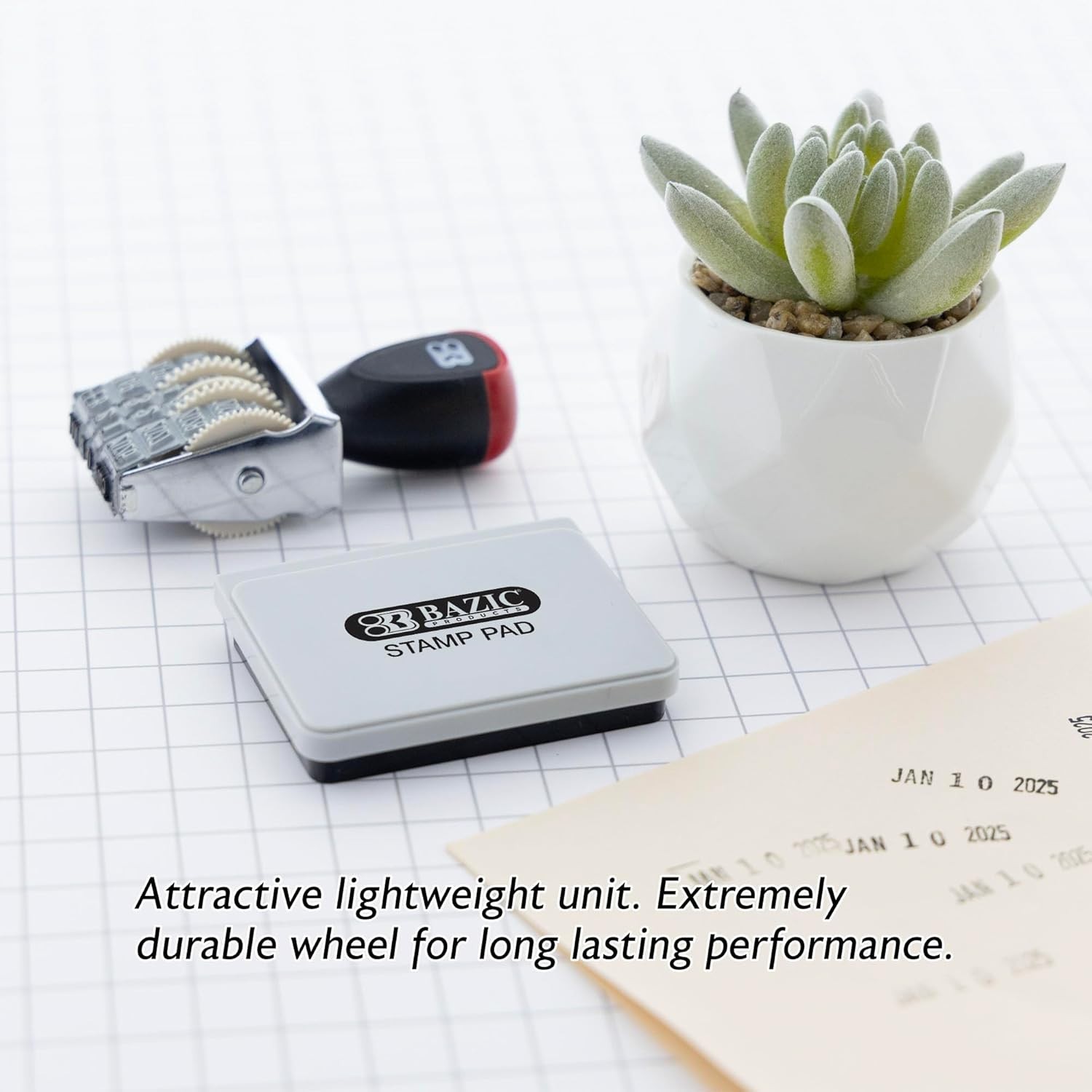Date Stamp with Ink Pad 1 Count