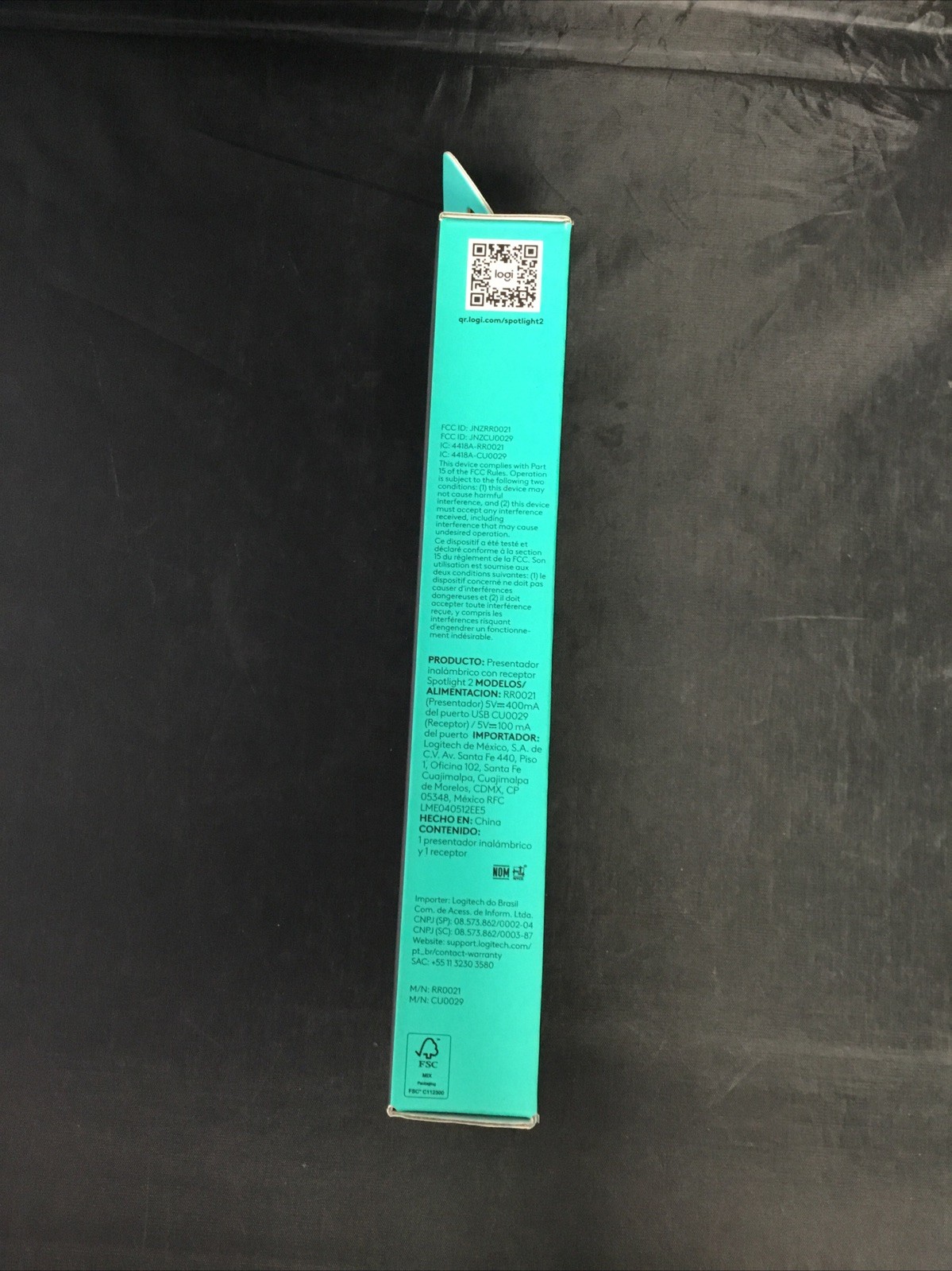 Genuine Logitech Spotlight 2 Advanced Presenter with Haptics (910-007668) NEW