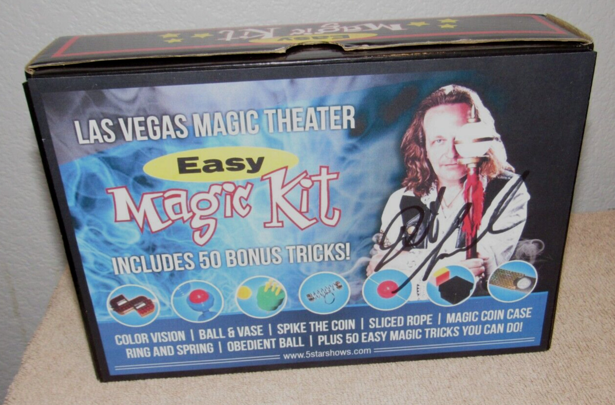 Las Vegas Magic Theater Easy Magic Kit - Signed by Magician Dirk Losander