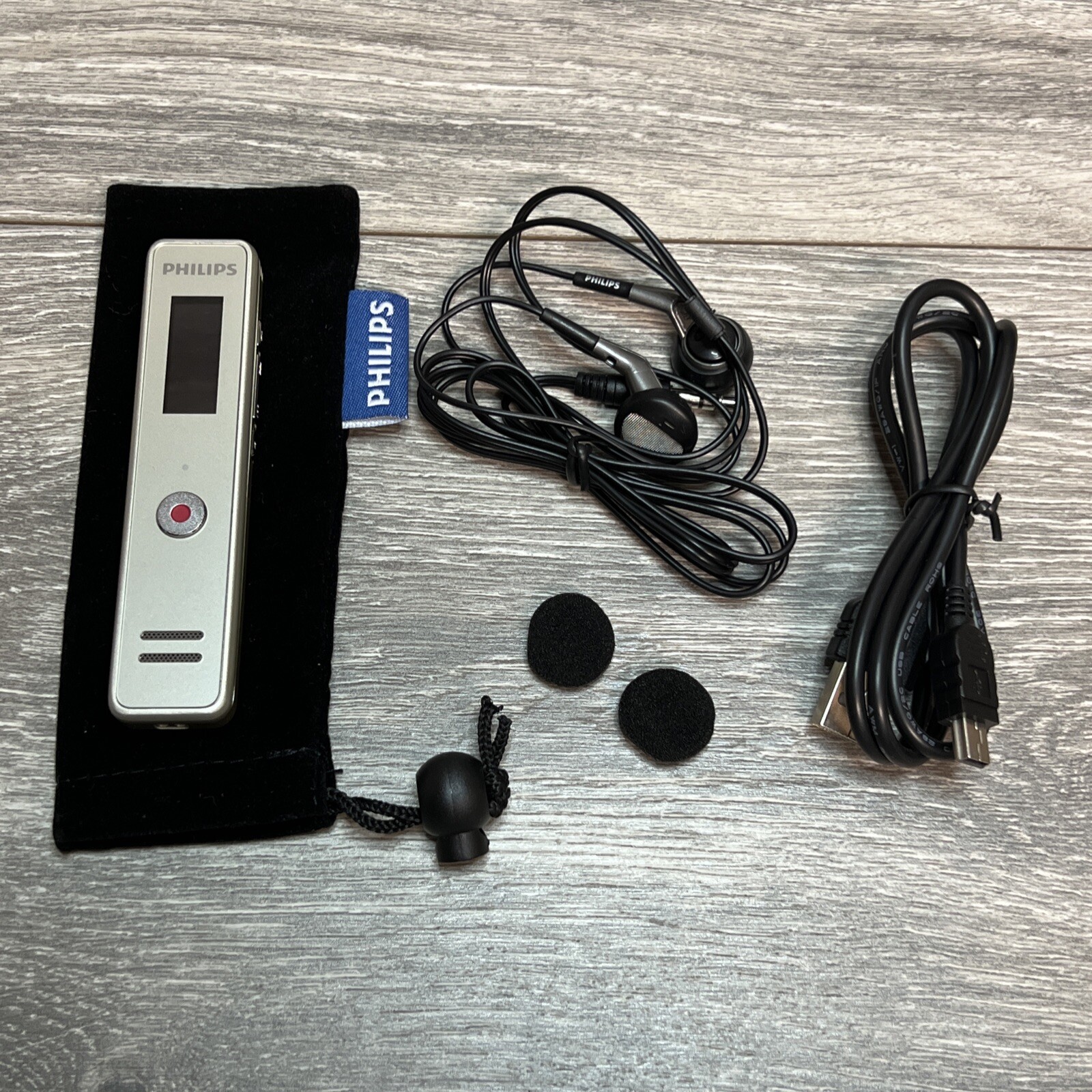 Philips VTR5100 Ic Recorder Voice Tracer
