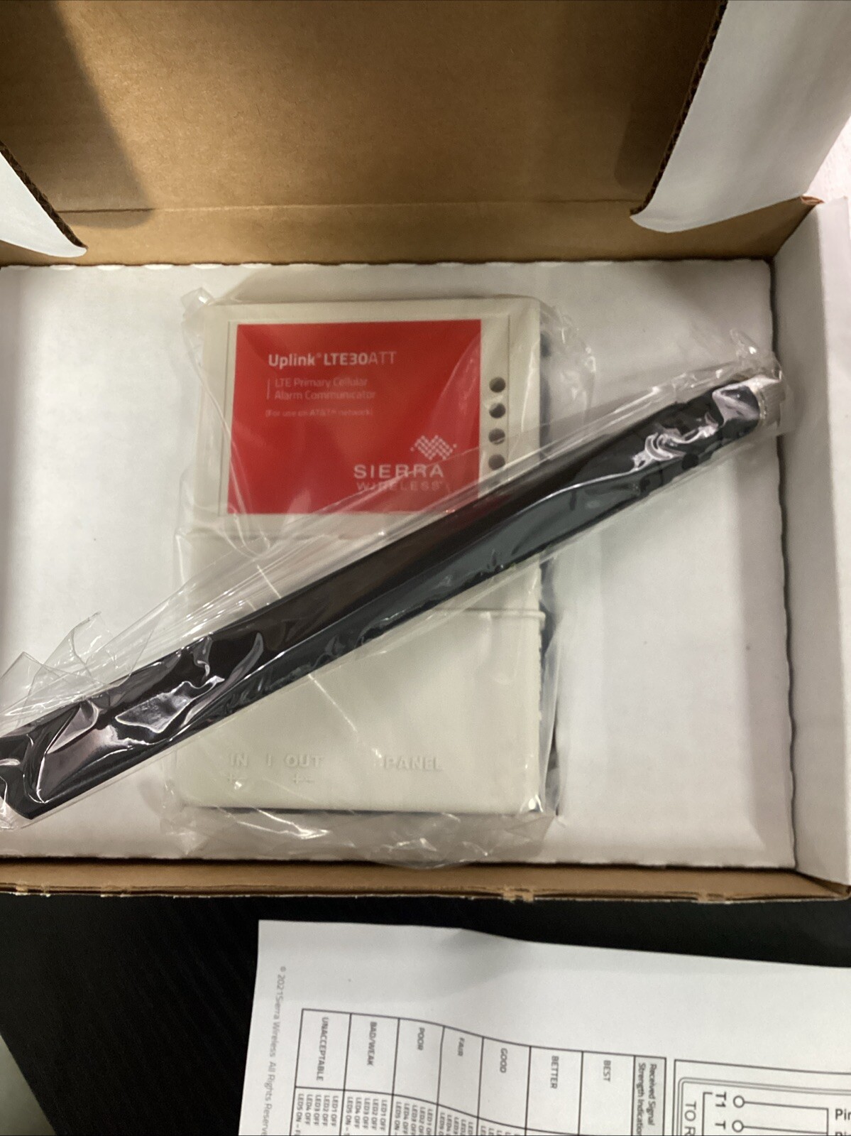 Sierra Wireless Uplink LTE30ATT Cellular Alarm Communicator 🟣 NEW