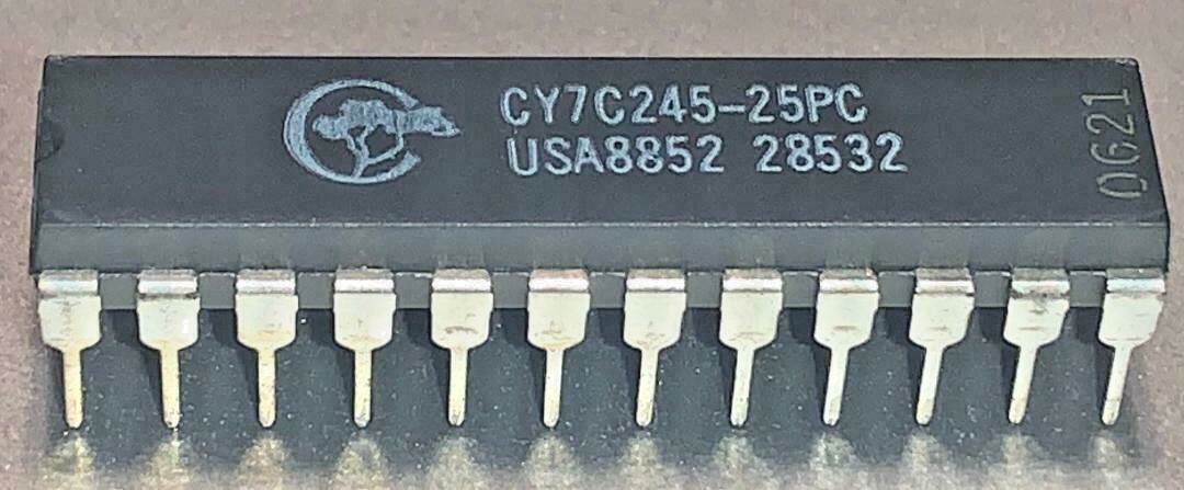 QTY 10 CYPRESS SEMICONDUCTOR CY7C245-25PC 2Kx8 OTP ROM *NOS* SHIP FAST FROM USA