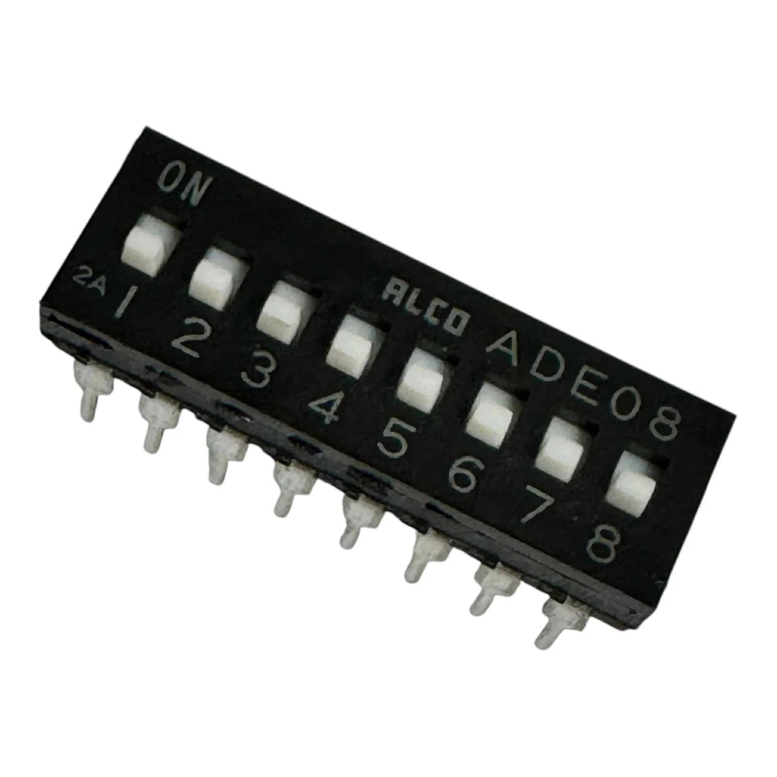 ADE08 Alco DIP DIC Switch 8 Position SPST 2A
