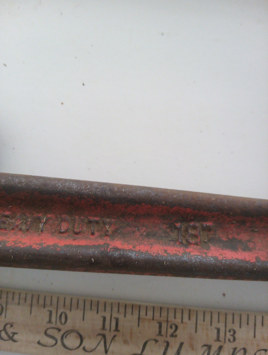 2- Large Pipe Wrenches,18 In Rigid & 24 In Improved Stillson