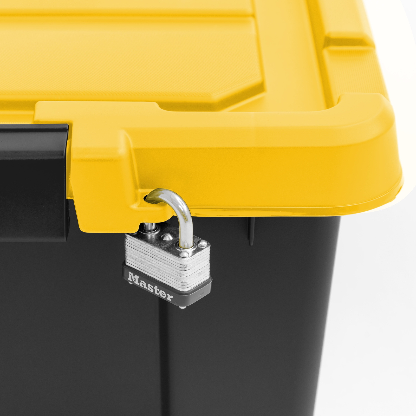 19 Gal.Plastic Storage Bins with Lids,Latching Totes, Heavy Duty Containers 2Pk