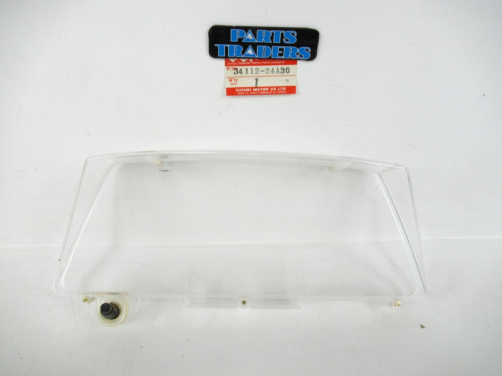 NOS Genuine Suzuki Meter Hood Cover Clear Cavalcade 1400 GV1400GD 1986-1988