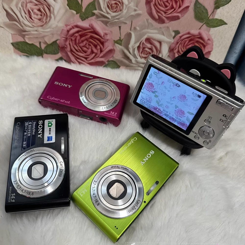 SONY Cyber-shot DSC-W320 Digital Camera 14.1 MP 3.0x Optical Zoom - 90% NEW
