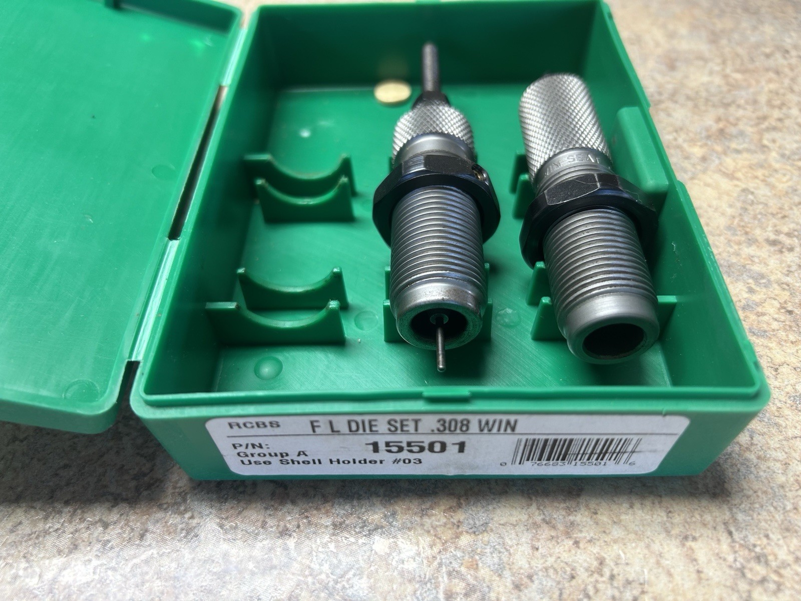 RCBS 308 Winchester Full Length 2 Die Reloading Set #15501