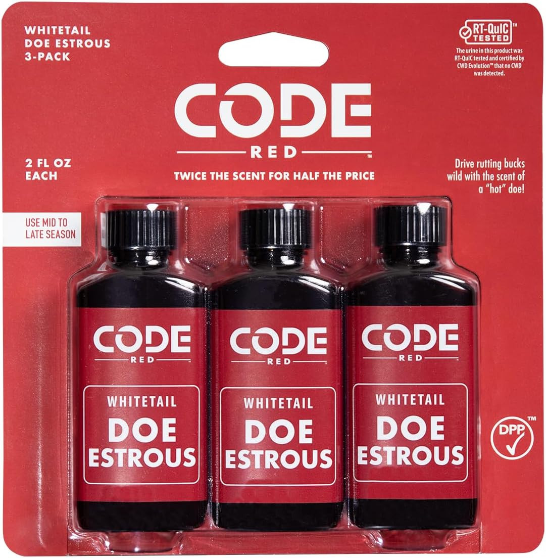 Code Blue Whitetail Doe Estrous Triple Pack , 2 Oz