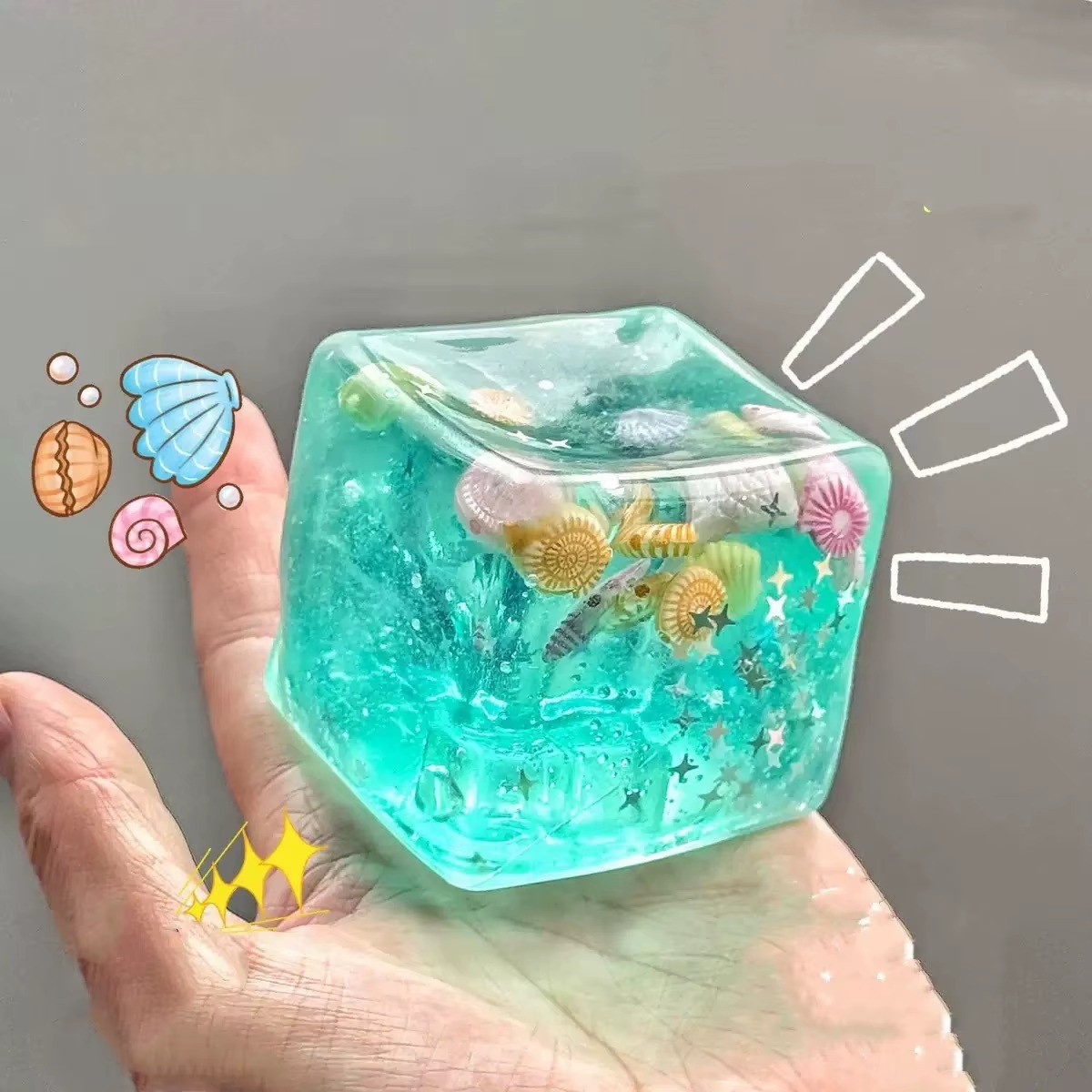 Nice Cube Stress Ball – Sensory Toy, Soft Squeeze Fidget Toy for Stress Relief