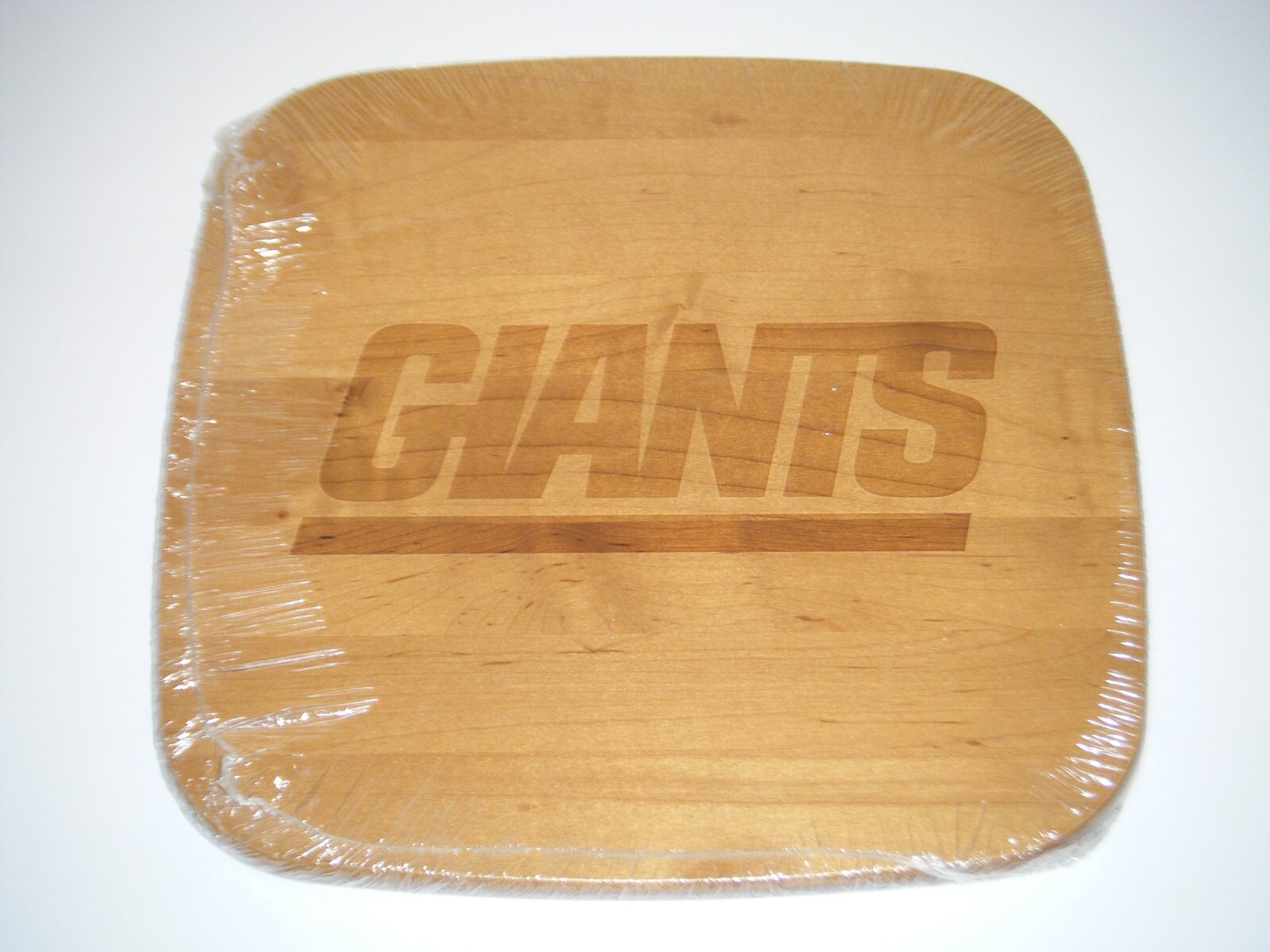 Longaberger Woodcrafts NFL NY Giants Square Wood Lid