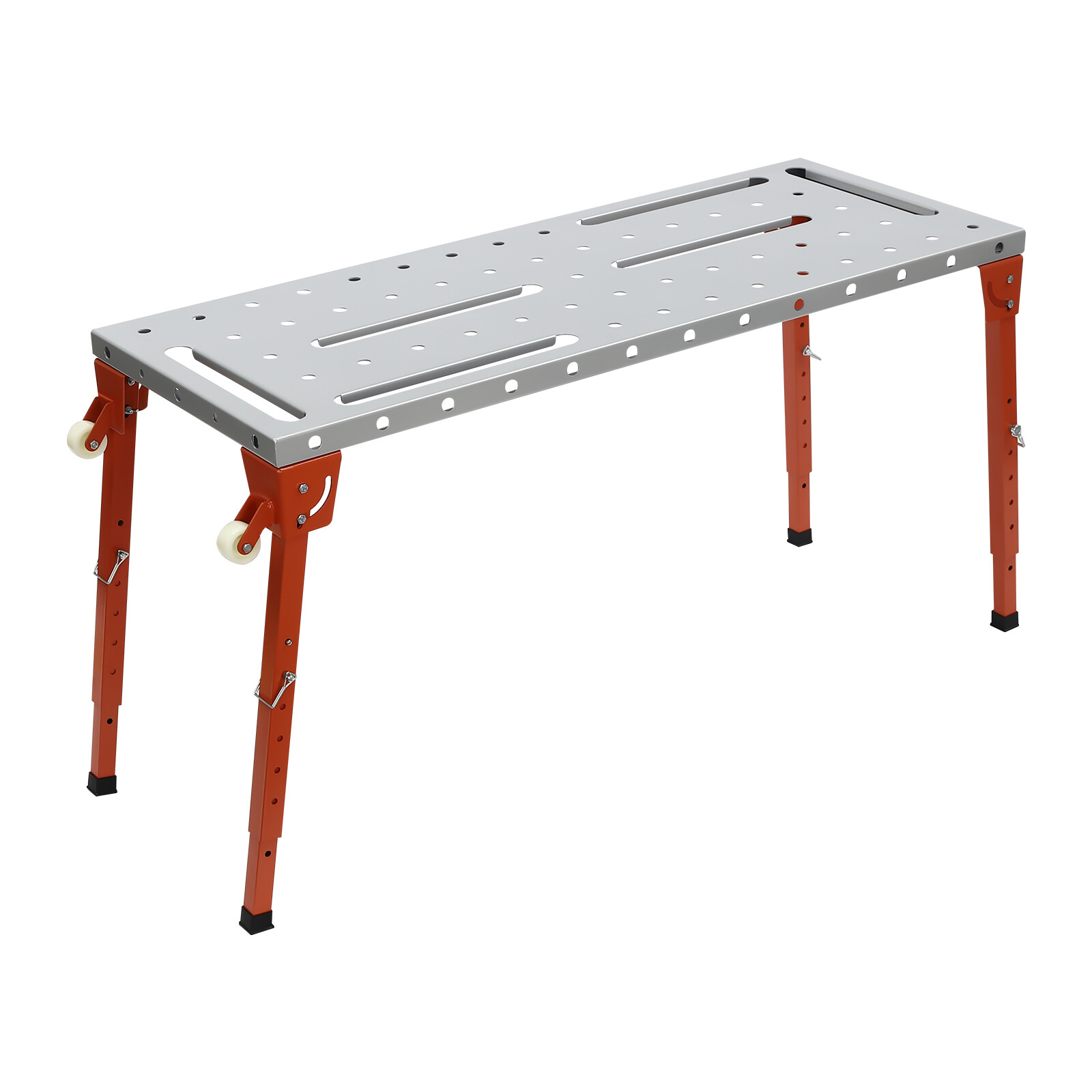 Portable Welding Table Welding Workbench Table Adjustable Folding Work Bench