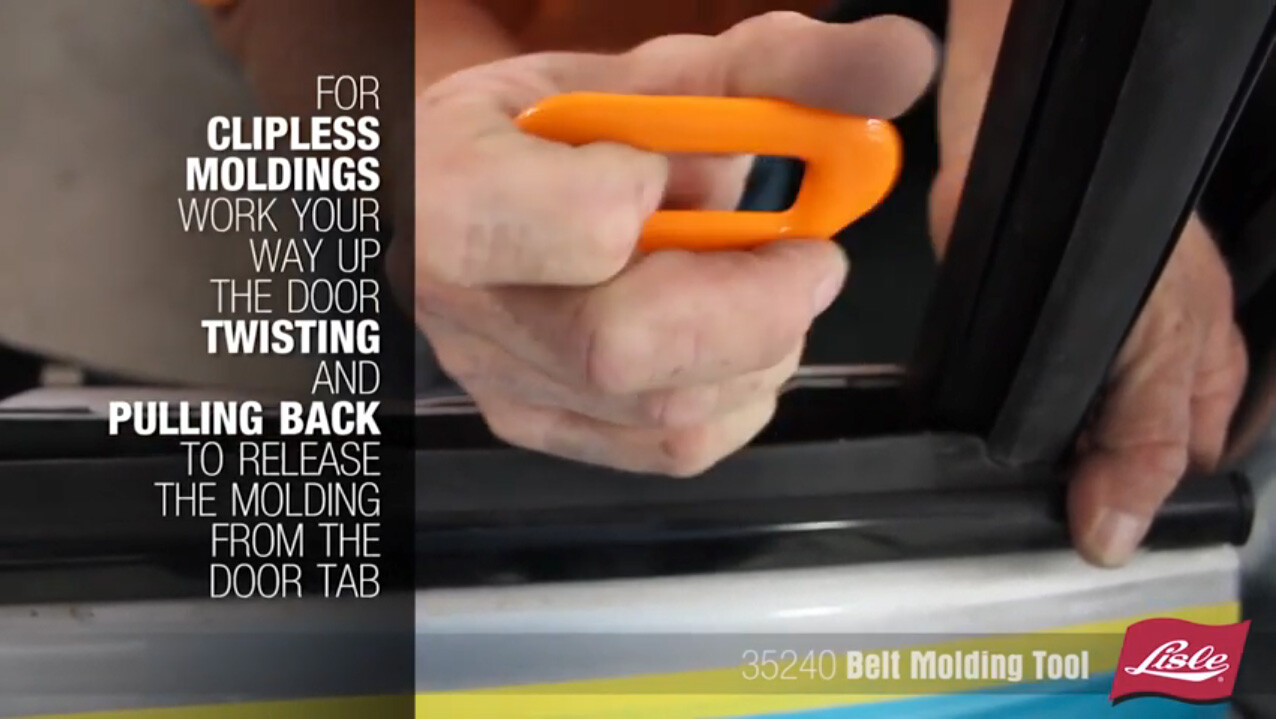 AUTOMOTIVE BELT MOLDING TOOL – auto body trim puller – bodywork tools – painting