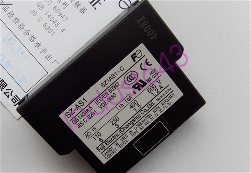 10Pc Fuji SZ-AS1 Auxiliary Contact my