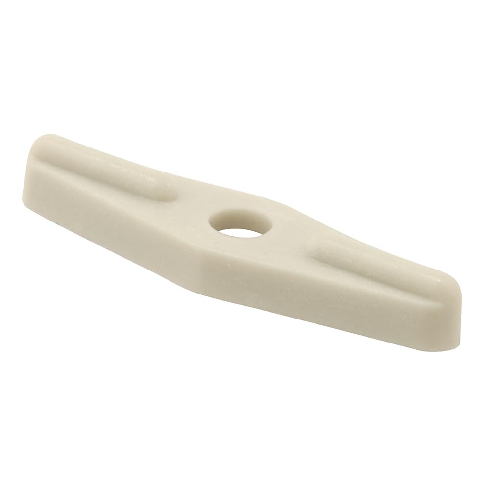 100 PCS PL 14616 Double Wing Clip Plastic White Replacement Window Hardware