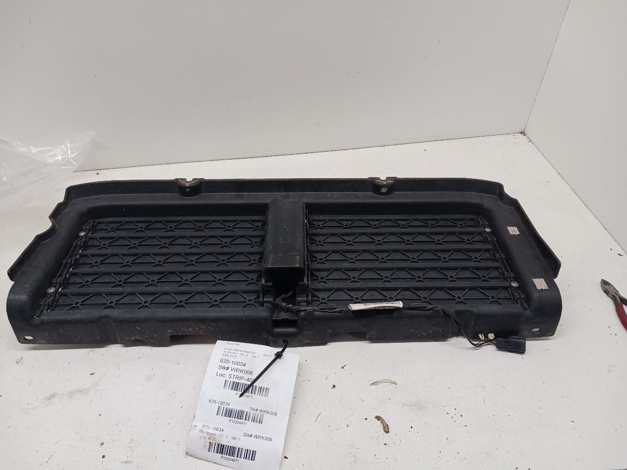 Air Shutter Fits 16-20 XF 12234971