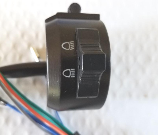 7/8" Universal Metal Waterproof Handlebar Switch