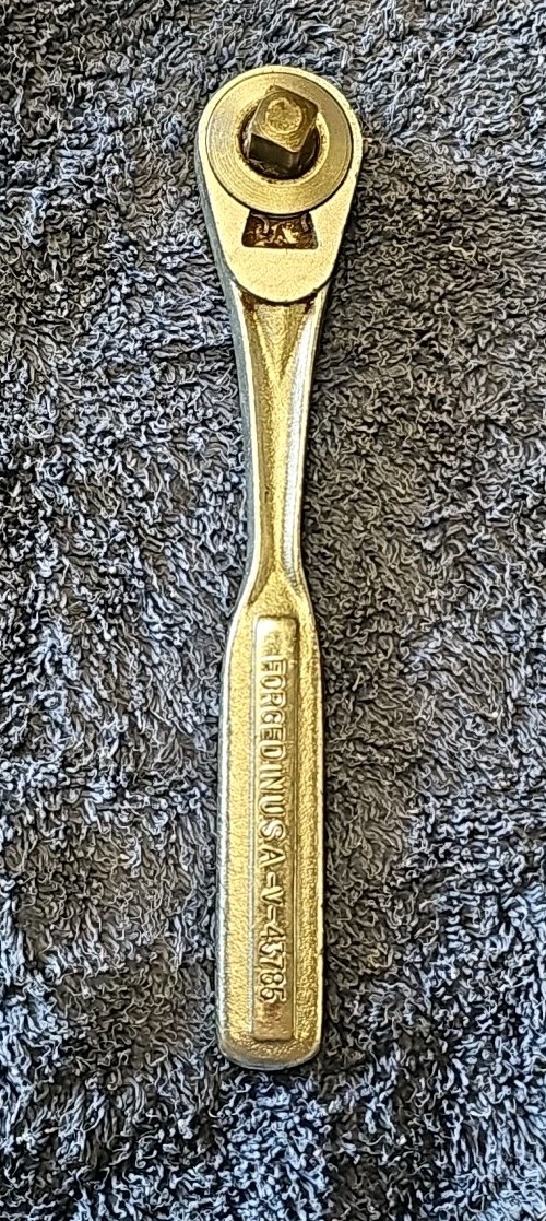 Vintage Craftsman V-43785 Ratchet 3/8" Drive - USA - Oil Port - Quick Release
