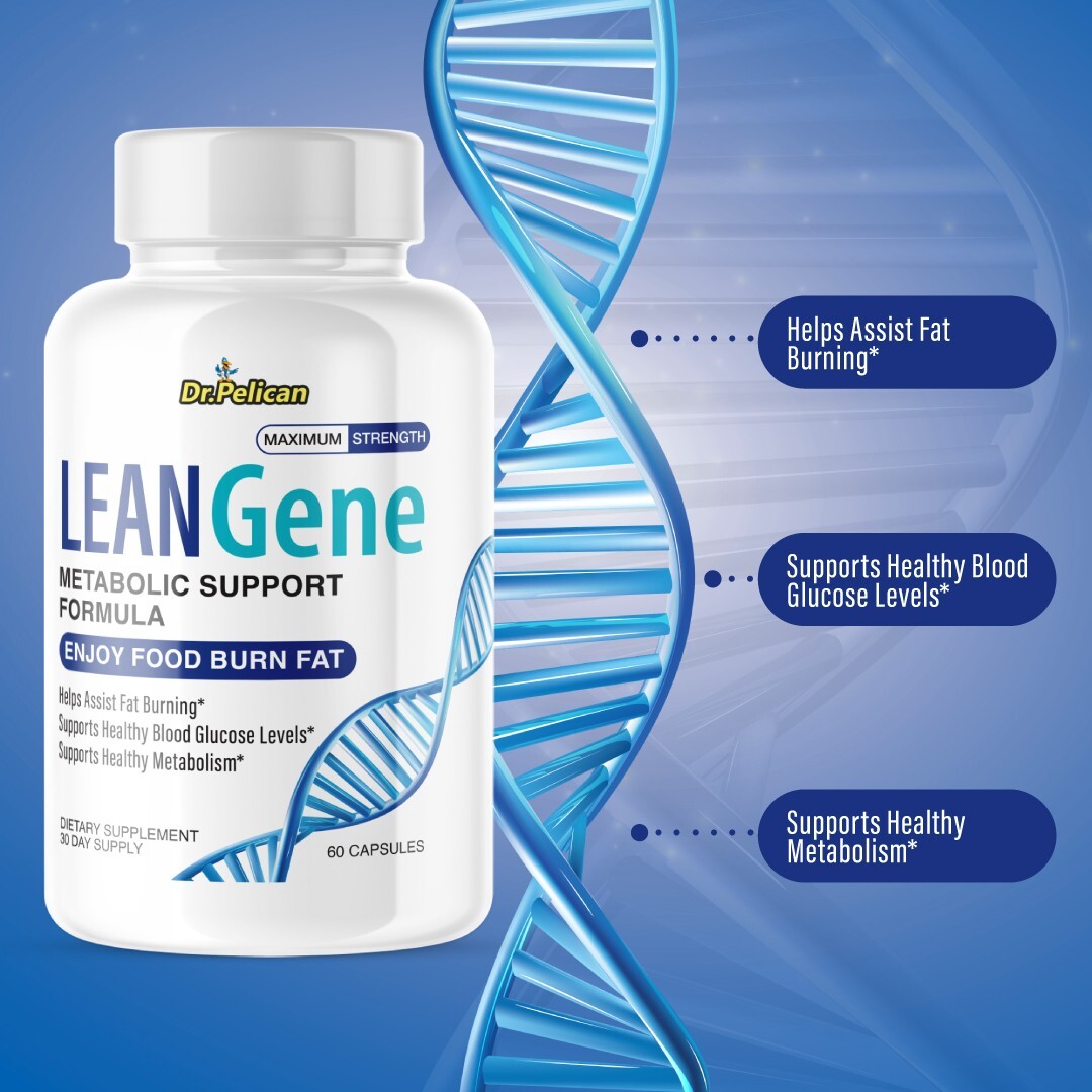 LeanGene-Blood/Weight Support- 2 Bottles- 120 Capsules