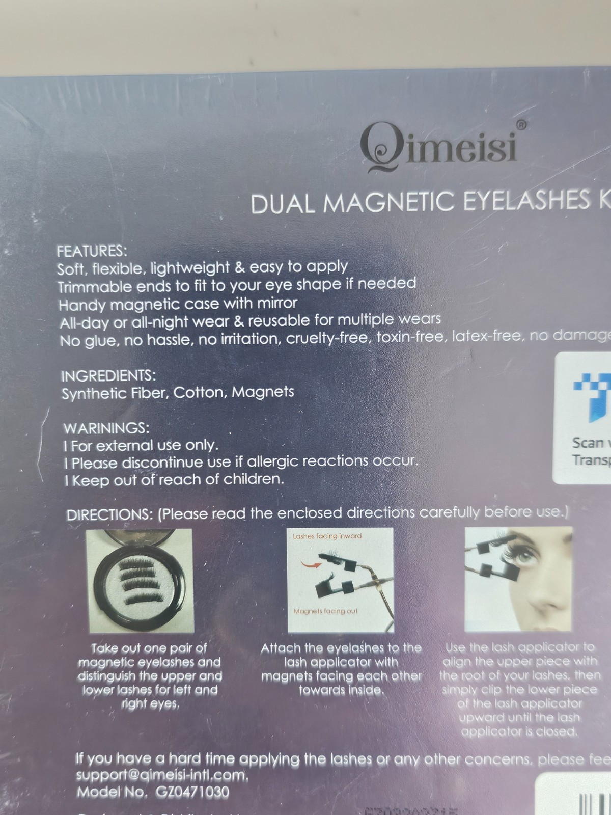 Qimeisi Dual Magnetic Eyelashes Kit
