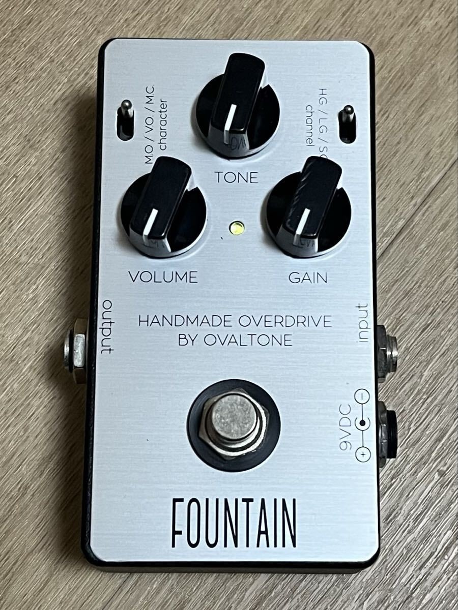 Ovaltone Fountain Boutique Overdrive Guitar Pedal JAPAN