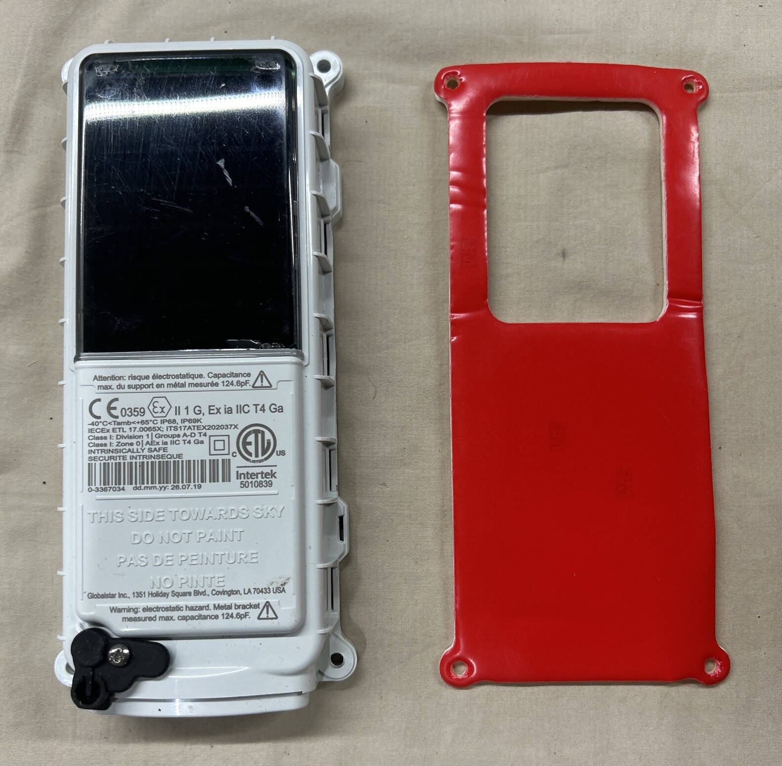 Globalstar SmartOne  GPS TRACKER SOLAR AND BATTERY POWERED 1850-0382-01