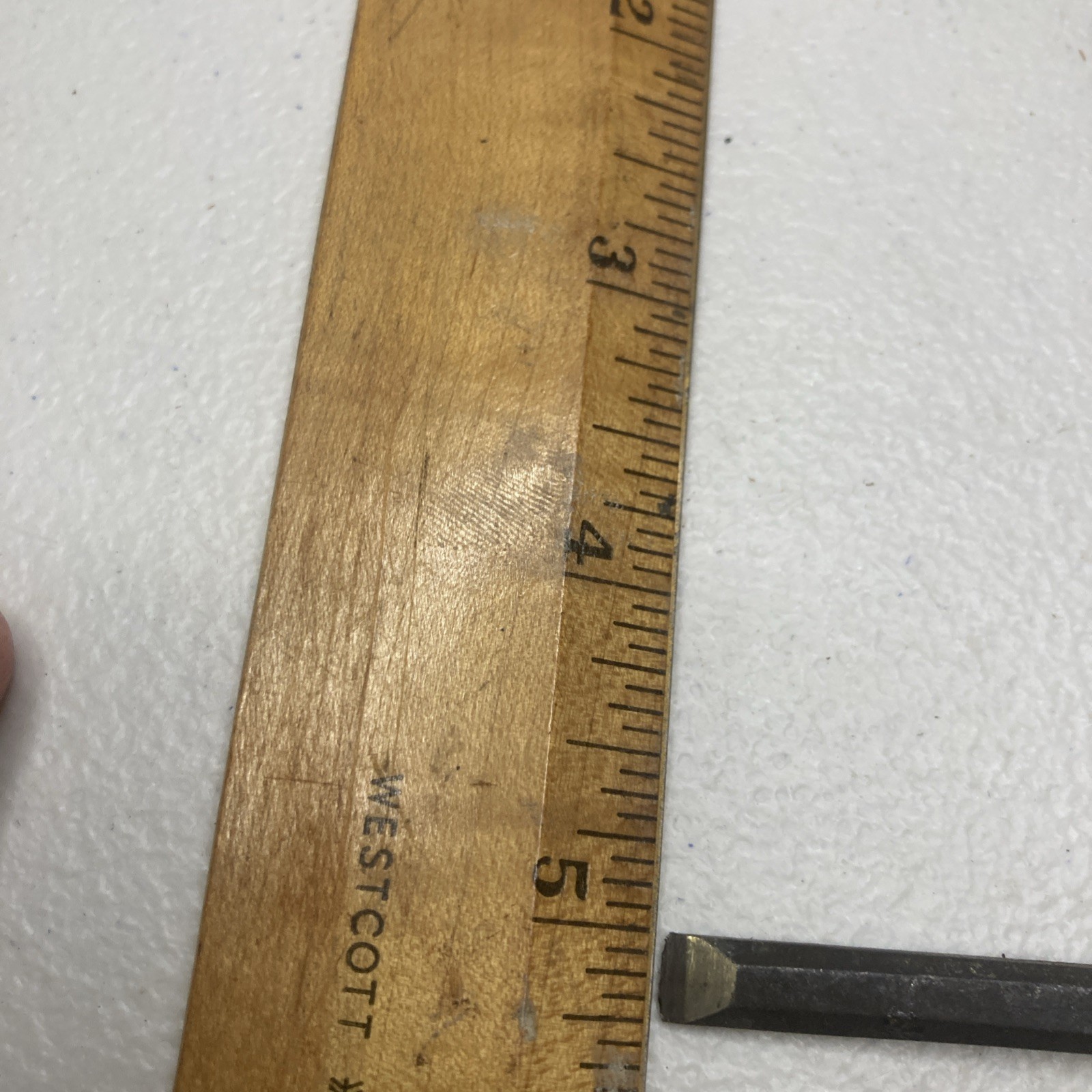 Vintage Hudson Forge Co. 1/4” Chisel. -ST