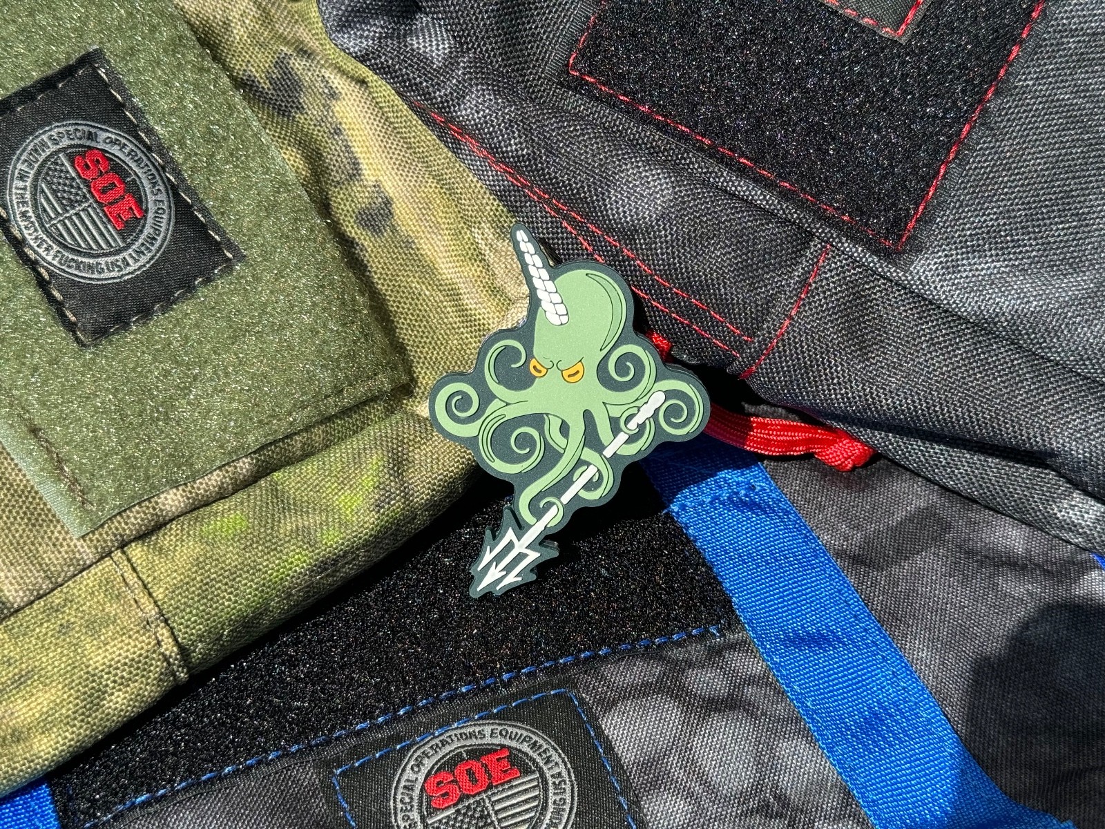 PROMETHEUS DESIGN WERX PDW SPD UET KRAKEN TRIDENT PATCH TAD GEAR STRIDER SOE DD