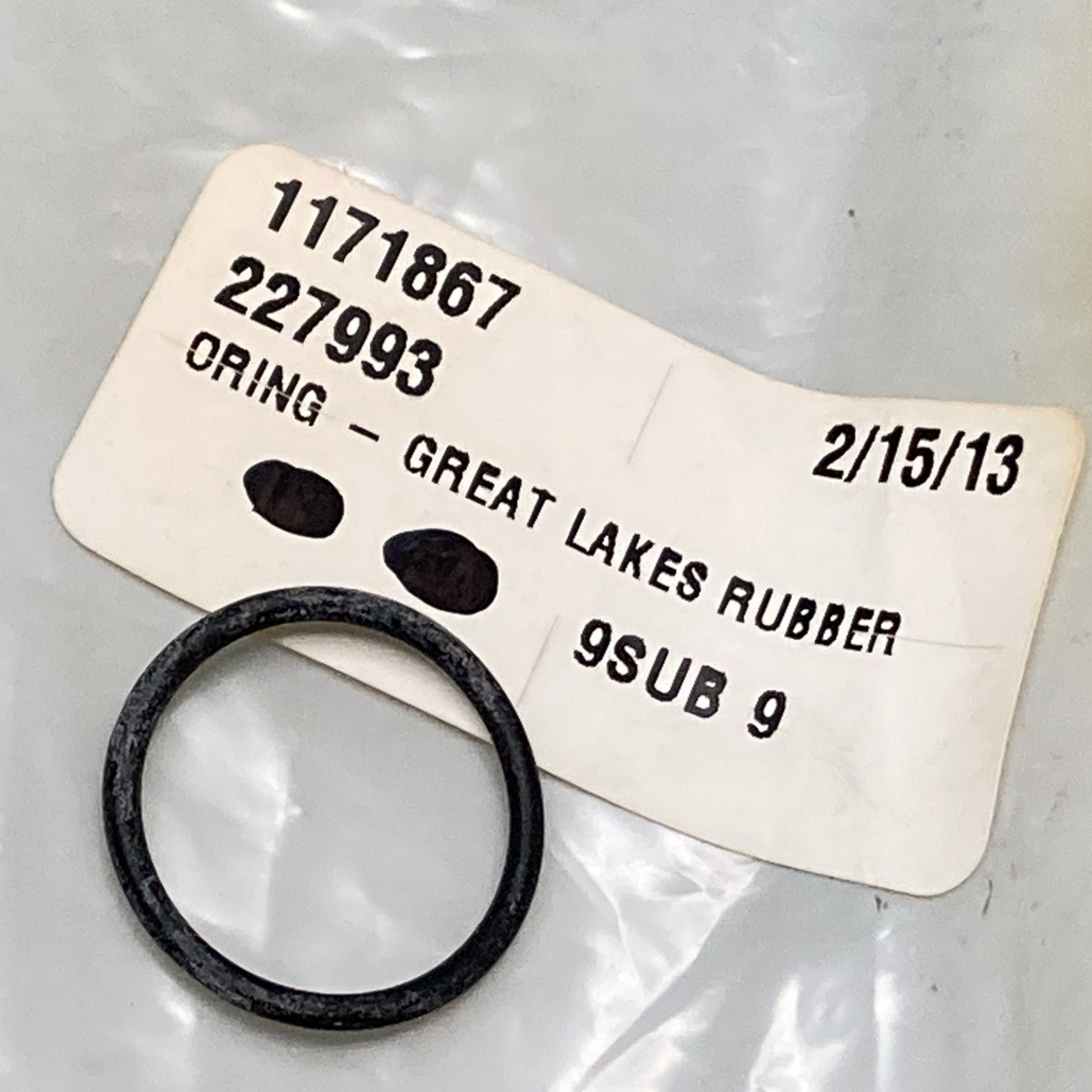NEW GENUINE STOELTING 1171867 Pump Cylinder Sleeve O-Ring