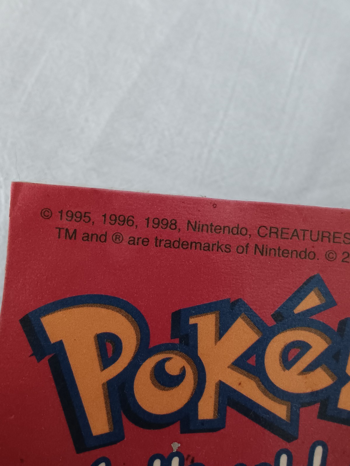 Pokémon 1998 Yo-yo Play Set