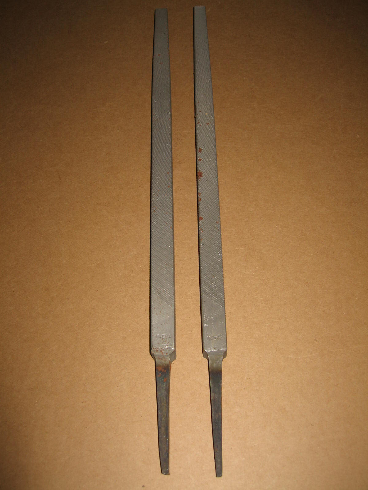 Square File 14" x 5/8" Double Cut Coarse Made in India Pack of 2